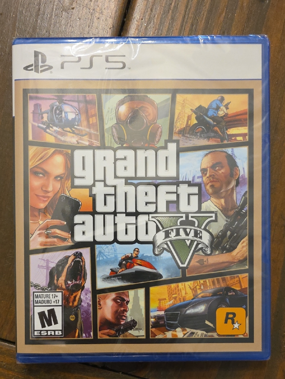Sony PS5 Grand Theft Auto V (Blue Case)